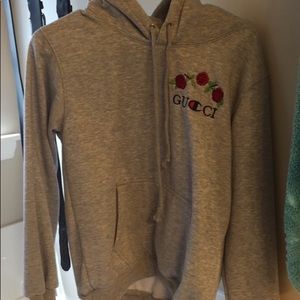 Champion gucci floral embroidered hoodie
